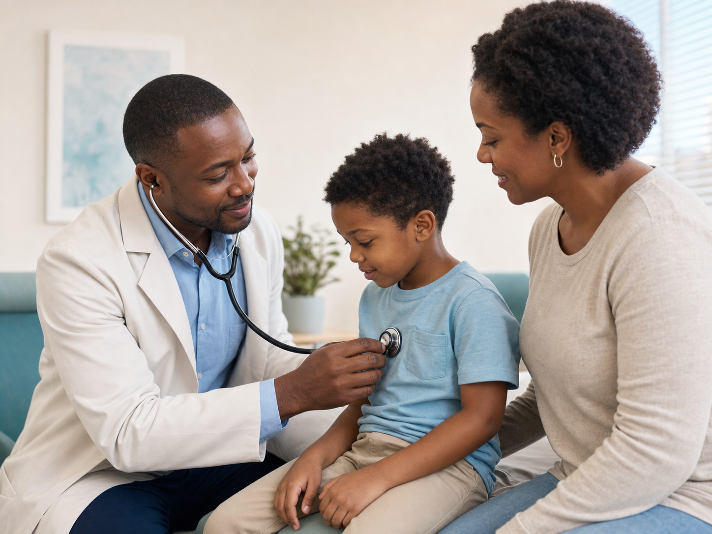 Family consultation at Nara Medical Practice